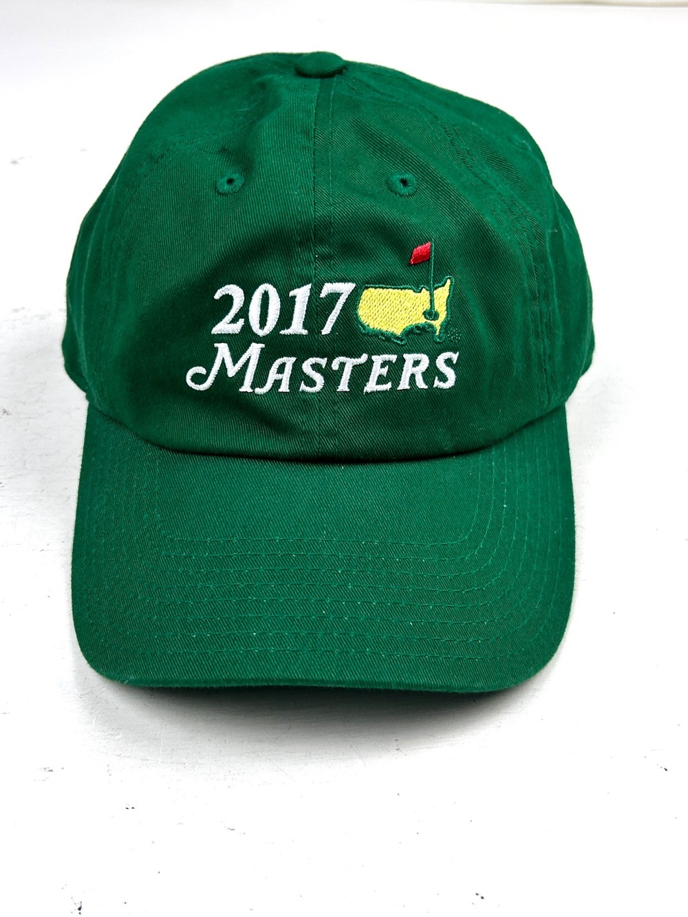 Masters Hat Cap Strap Back Mens One Size Green Golf PGA 2017 American Needle